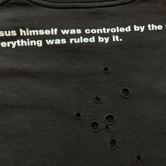 Number nine Jesus shirt rare size 0 - Picture 2 of 5